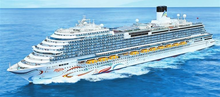 중국 최초 자국 건조 크루즈선, 8월 선전에서 출항