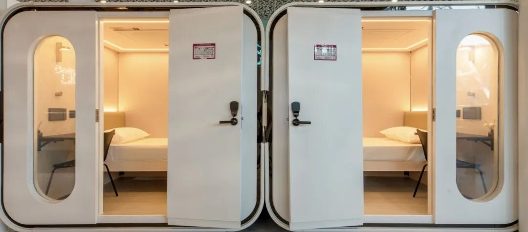 선전 바오안 국제공항, 심야 여객을 위한 무료 휴식 공간 및 수면 캡슐 도입